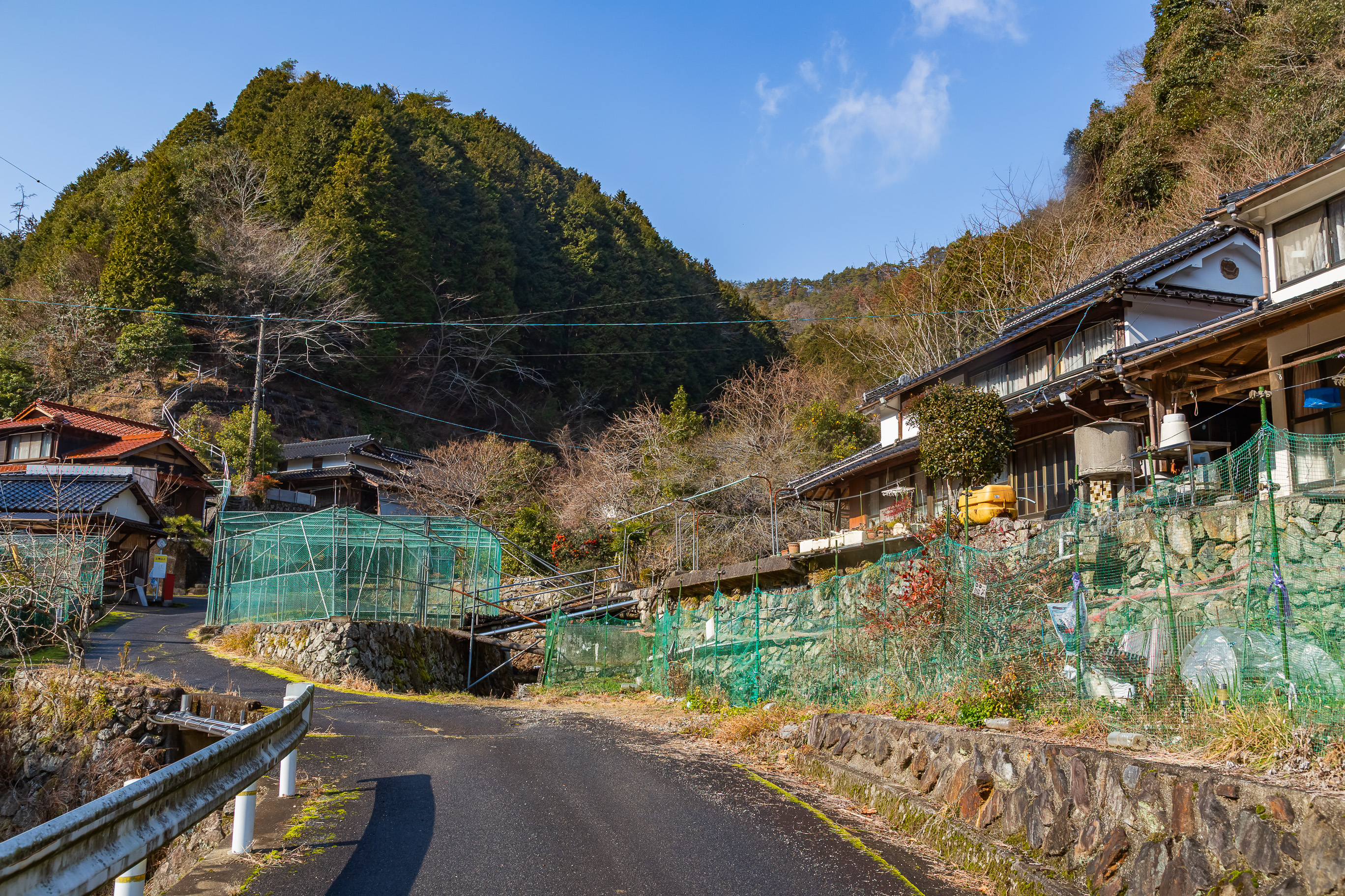 岩国・滝山集落(山口県:2026年1月)