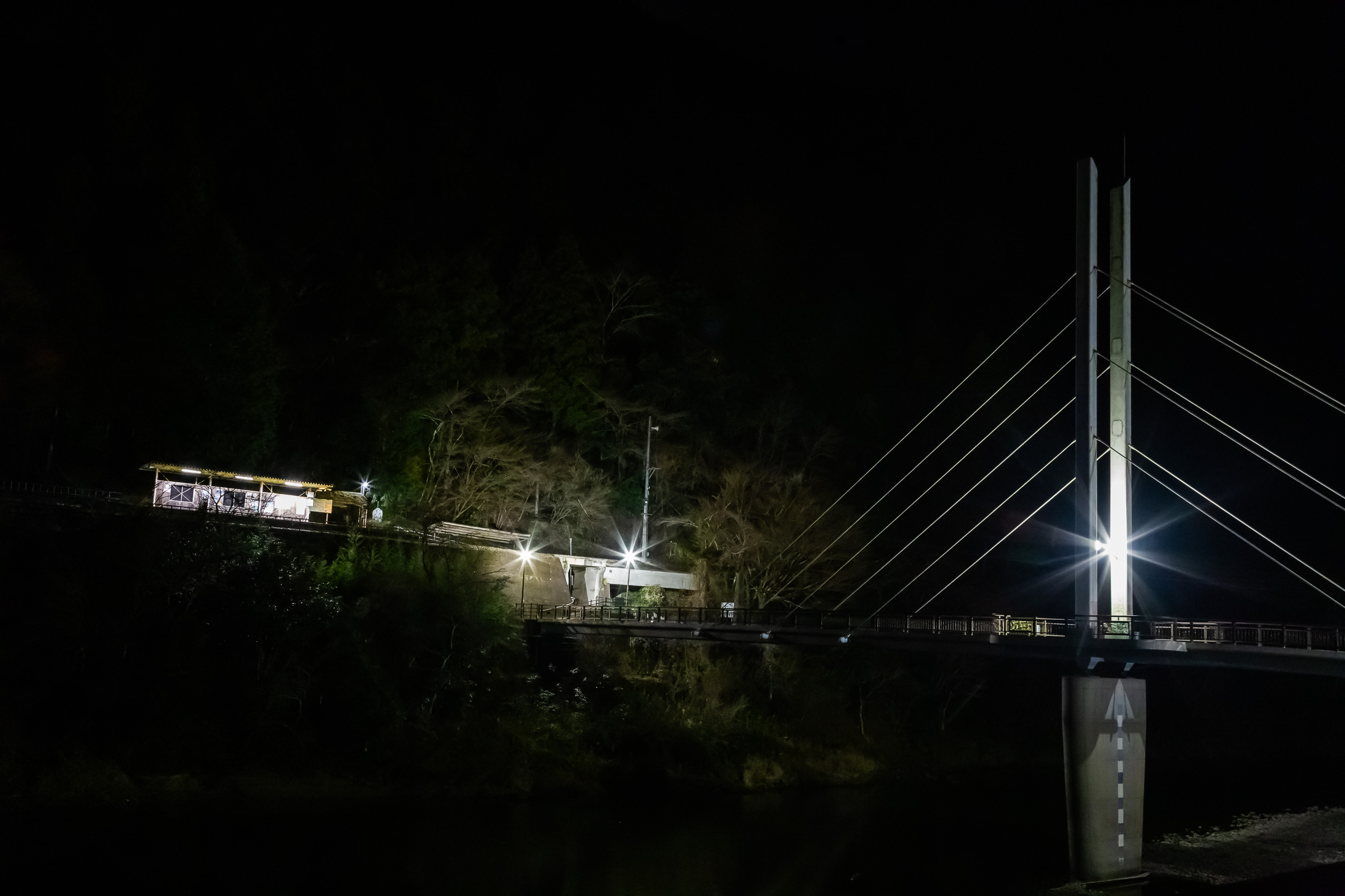 錦川鉄道錦川清流線・南桑駅(山口県:2026年1月)