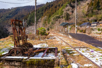 錦川鉄道錦川清流線・河山駅（山口県：2026年1月）