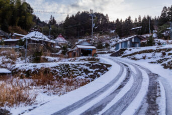 岩国・上沼田集落付近（山口県：2026年1月）