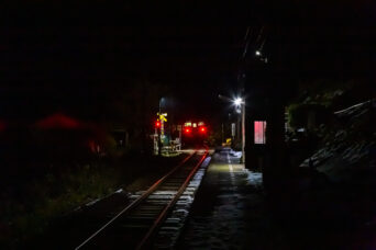 JR山口線・青野山駅（島根県：2026年1月）
