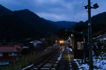 JR山口線・青野山駅（島根県：2026年1月）