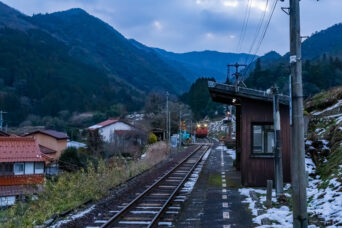 JR山口線・青野山駅（島根県：2026年1月）