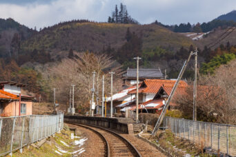 JR山口線・船平山駅（山口県：2026年1月）