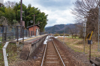 JR山口線・鍋倉駅（山口県：2026年1月）