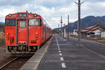 JR山口線・地福駅（山口県：2026年1月）