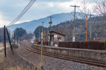 JR山口線・名草駅（山口県：2026年1月）
