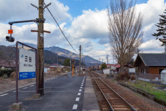 JR山口線・三谷駅（山口県：2026年1月）