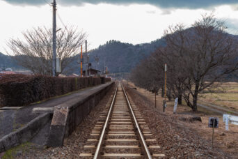 JR山口線・渡川駅（山口県：2026年1月）