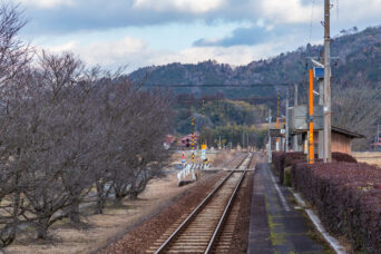 JR山口線・渡川駅（山口県：2026年1月）