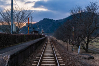 JR山口線・渡川駅（山口県：2026年1月）