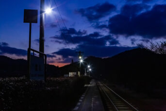 JR山口線・渡川駅（山口県：2026年1月）