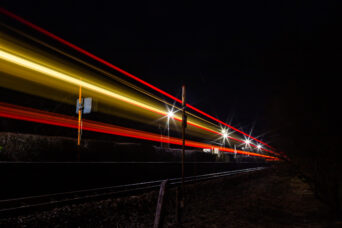 JR山口線・渡川駅・特急「スーパーおき」（山口県：2026年1月）