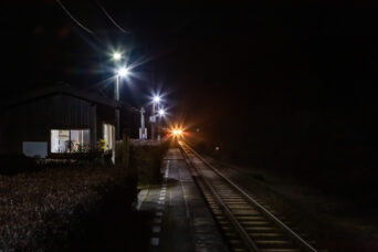JR山口線・渡川駅（山口県：2026年1月）