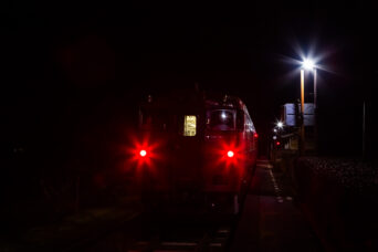 JR山口線・渡川駅（山口県：2026年1月）