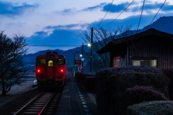 JR山口線・渡川駅（山口県：2026年1月）