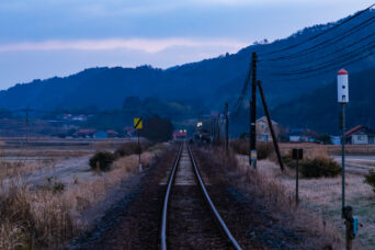 JR山口線・渡川駅（山口県：2026年1月）