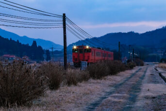 JR山口線・渡川駅（山口県：2026年1月）