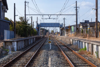 JR宇部線・深溝駅（山口県：2026年1月）