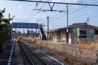 JR宇部線・深溝駅（山口県：2026年1月）