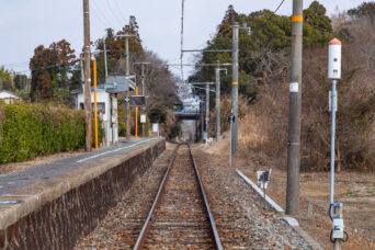 JR宇部線・岩倉駅（山口県：2026年1月）