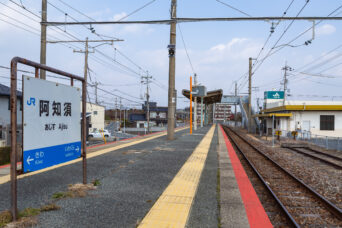 JR宇部線・阿知須駅（山口県：2026年1月）