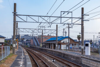 JR宇部線・宇部岬駅（山口県：2026年1月）