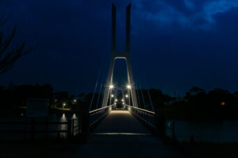 宇部・常盤公園・白鳥大橋（山口県：2026年1月）