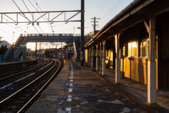 JR宇部線・宇部岬駅（山口県：2026年1月）