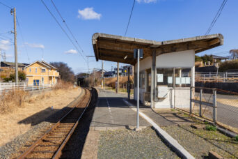 JR小野田線・長門長沢駅（山口県：2026年1月）