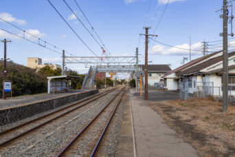JR小野田線・小野田港駅（山口県：2026年1月）