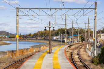 JR小野田線・目出駅（山口県：2026年1月）