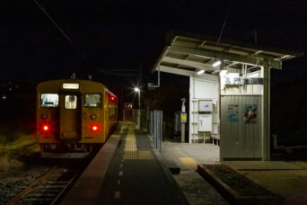 JR小野田線・長門本山駅（山口県：2026年1月）