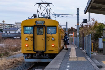 JR小野田線・長門本山駅（山口県：2026年1月）