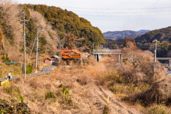 JR美祢線・湯ノ峠駅（山口県：2026年1月）