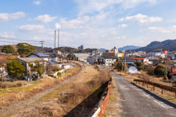 JR美祢線・美祢駅付近（山口県：2026年1月）