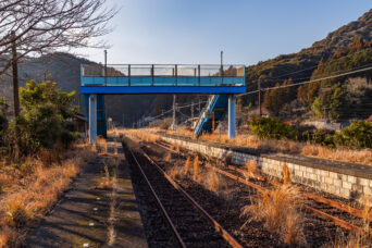 JR美祢線・渋木駅（山口県：2026年1月）