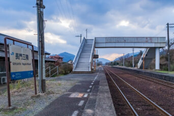 JR山陰本線・長門三隅駅（山口県：2026年2月）