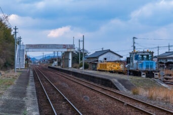 JR山陰本線・長門三隅駅（山口県：2026年2月）