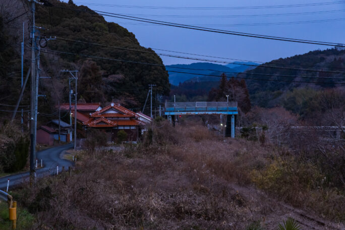 JR美祢線・湯ノ峠駅（山口県：2026年2月）
