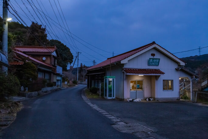 JR美祢線・湯ノ峠駅（山口県：2026年2月）