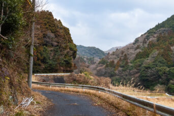 長門・上黒川集落付近（山口県：2026年2月）