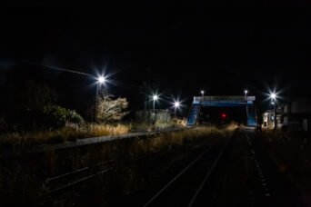 JR美祢線・渋木駅（山口県：2026年2月）