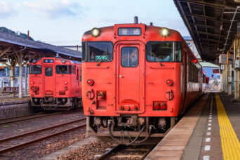 JR美祢線・JR山陰本線・長門市駅（山口県：2026年2月）