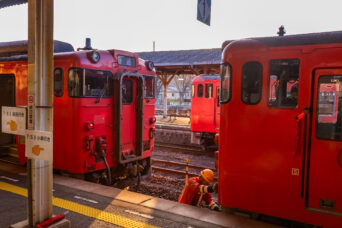 JR美祢線・JR山陰本線・長門市駅（山口県：2026年2月）