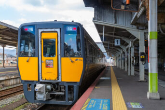 JR山口線・JR山陰本線・益田駅・特急「スーパーまつかぜ」（島根県：2026年2月）