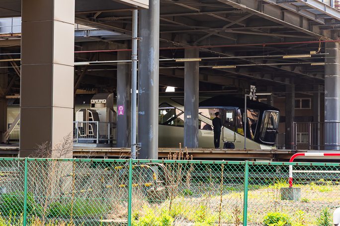 この日は偶然「TRAIN SUITE 四季島」が東室蘭駅に停車していた