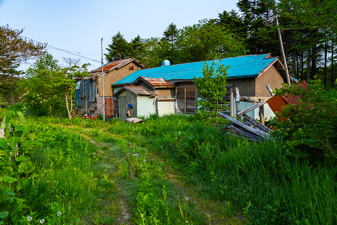上大成小学校跡と言われている建物