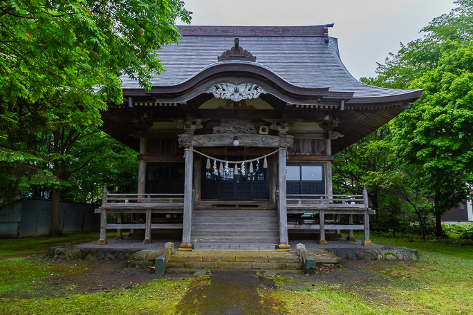 街と言える規模の美国にある美国神社に参拝
