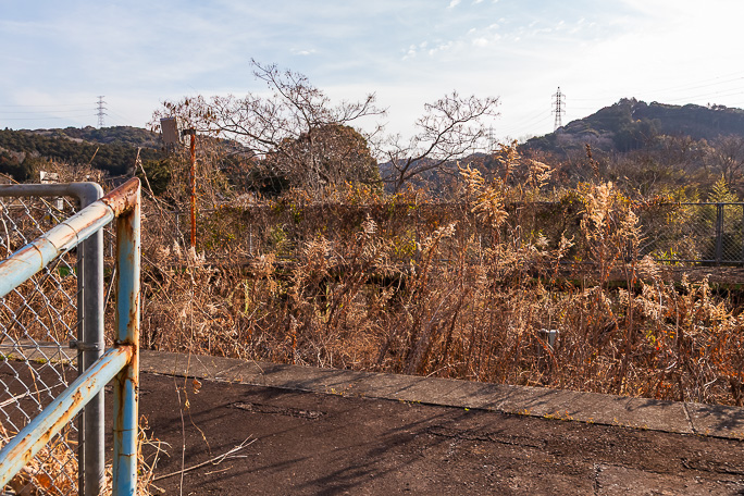 改札口から背伸びして眺めた構内は既に廃線の様相